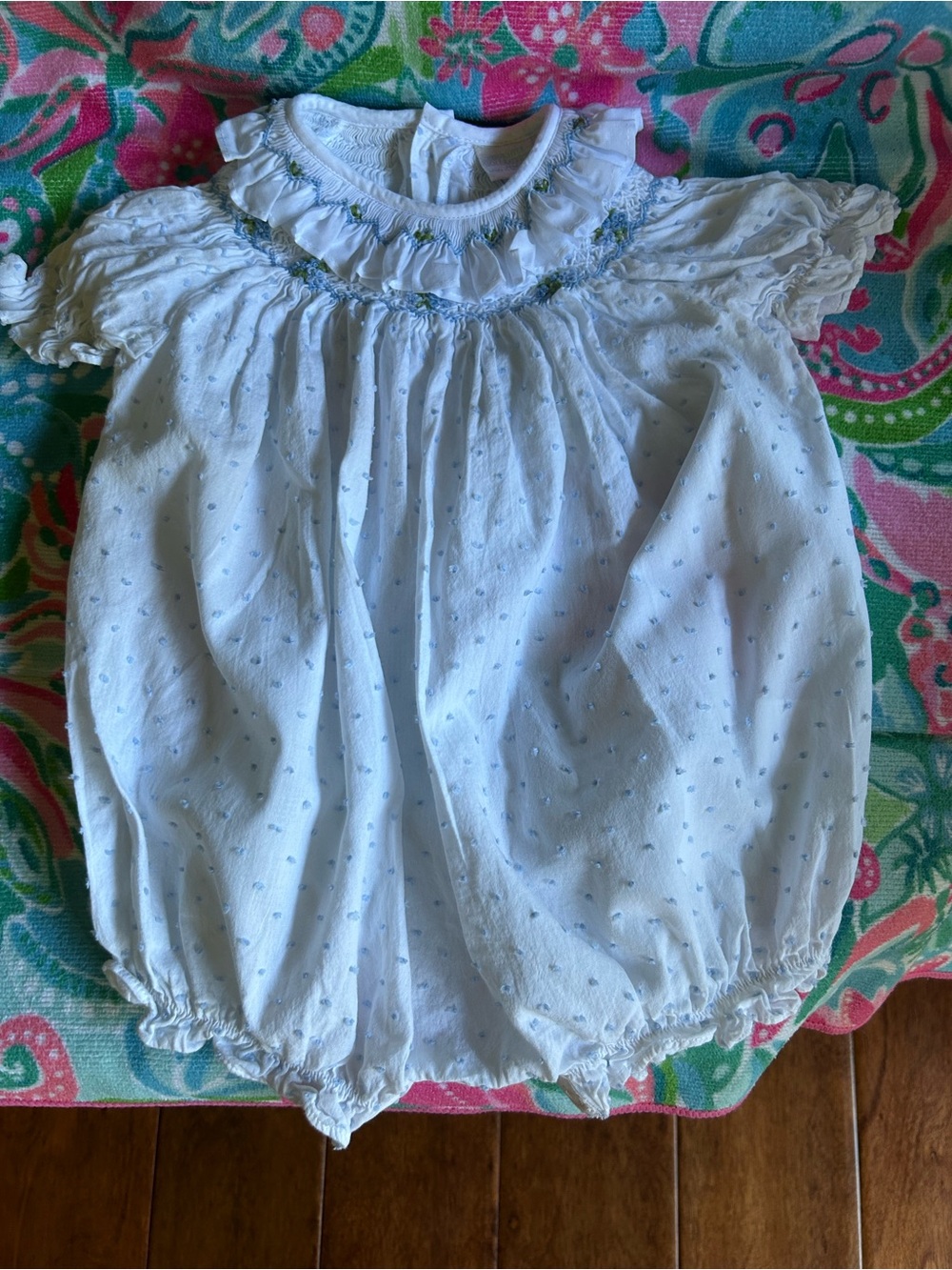 Edgehill Collection onesie.